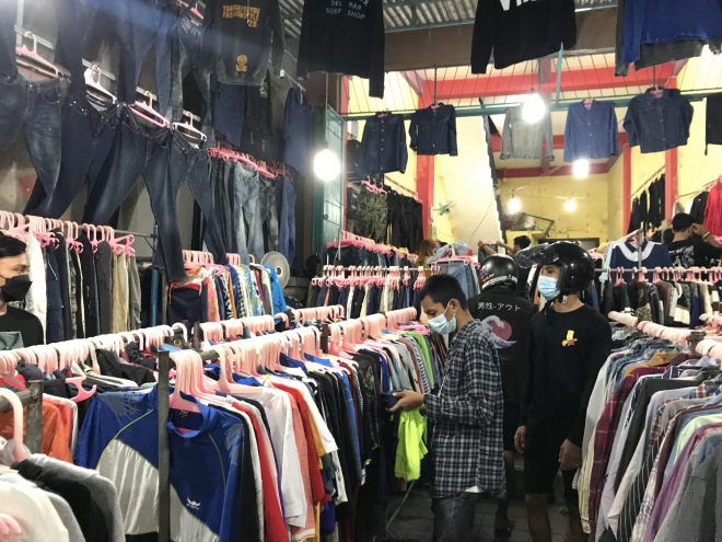 tempat thrifting di Bali - Pasar ob marlboro denpasar