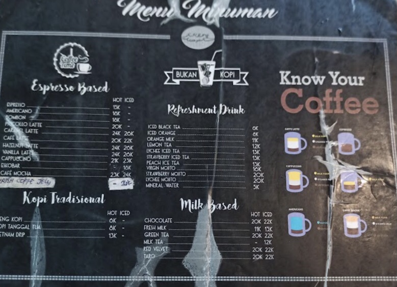 menu ireng kopi