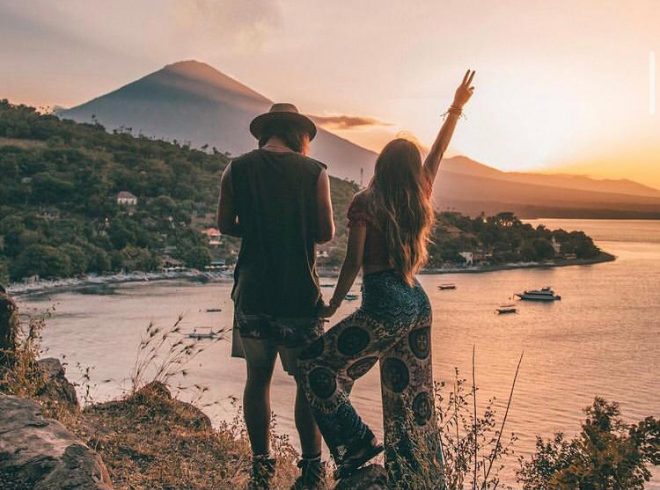sunset di bali
